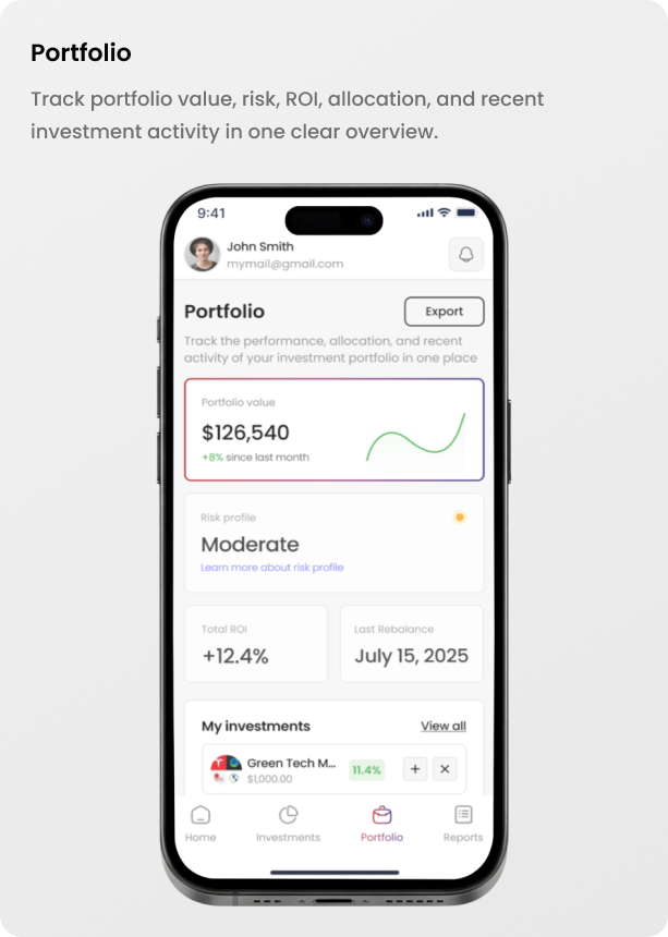 Investment Dashboard